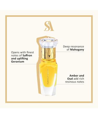 Swiss Arabian Mukhalat Dhahabi For Unisex - Luxury Products From Dubai - Long Lasting Perfume Oil - A Seductive Exceptionally Made Signature Fragrance - The Luxurious Scent Of Arabia - 0.4 Oz - Buy Online on SooperMarket.com