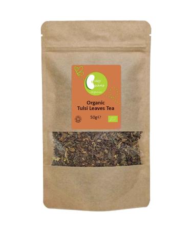 Organic Tulsi Leaves Tea - Certified Organic - by Busy Beans Organic (50g)