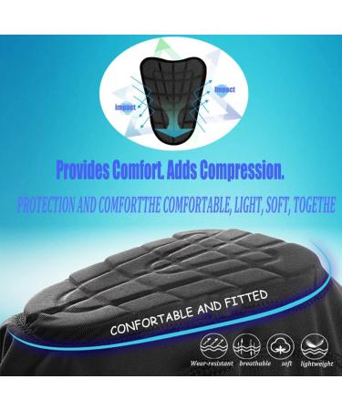 TUOY Kids Youth Elbow/Knee Pads Padded Compression Arm/Knee Sleeve for Football Basketball Baseball Soccer Protector Gear (1 Pair) X-Large Knee Pads - Buy Online on SooperMarket.com
