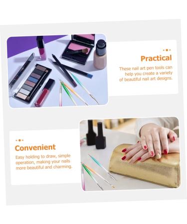 minkissy 3 Sets Nail Pen Manicure Abs Painting Pen - Buy Online on SooperMarket.com