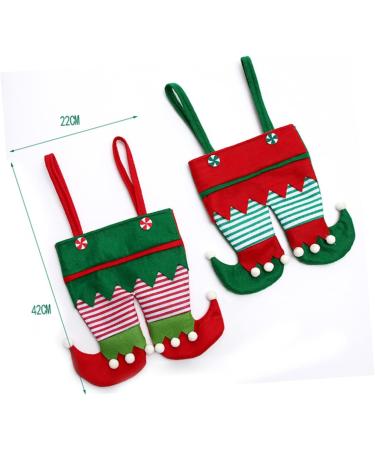 RORPOIR Christmas Candy Bag Santa Claus Goodie Bags Candy Bag for Christmas Bag for Red Handbag Red Medium - Buy Online on SooperMarket.com