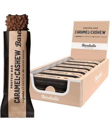 Barebells Protein Bar 55g (Caramel & Cashew Cookies & Cream Chocolate & Coconut) (Caramel & Cashew 3) - Buy Online on SooperMarket.com