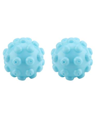 HERCHR 2 Pieces Laundry Dryer Balls Reusable Dryer Balls Soft Washing Balls Replace Laundry Drying Fabric Softener Ball Accessories