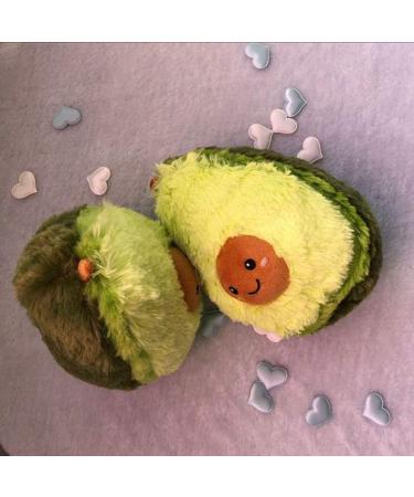 RAINBEAN Avocado Plush Toy Mini Cute Pillow 15.74 Inches - Soft Fruit Stuffed Cushion Doll for Bedroom Decor - Perfect Gift for Kids, Friends, Boys, Girls - Christmas/Birthday/Valentine - Buy Online on SooperMarket.com