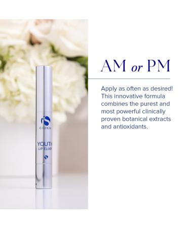 iS CLINICAL Youth Lip Elixir - Hydrating Lip Plumper with Vitamin C & Hyaluronic Acid | Best Lip Care Products for Youthful Lips | International Shipping Available - Buy Online on SooperMarket.com