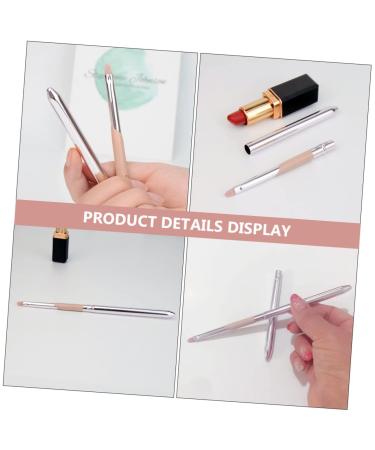 Angoily Lip Brush with Lid | Travel Makeup Applicator for Lip Gloss Lip Tint and Lipstick | Perfect for On-the-Go Beauty - Buy Online on SooperMarket.com