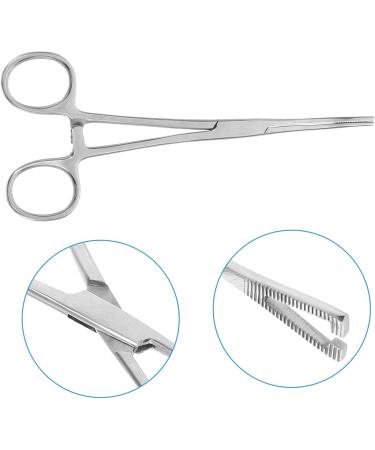 ORFOFE Reptile Feeding Clip Aquarium Pipette Feeding Tools Snake Tong Silver Stainless Steel - Buy Online on SooperMarket.com