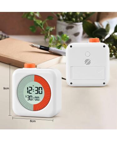 EooCoo Visueller Timer - White | International Shipping Available - Perfect for Home & Office Use - Buy Online on SooperMarket.com