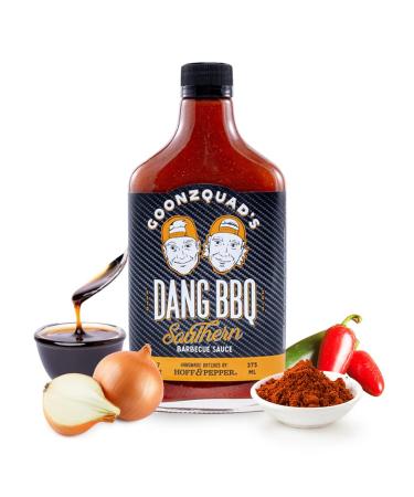 Hoff & Pepper Hoff and Pepper Goonzquad Dang BBQ Southern Barbecue Sauce | Hickory Smoke Tangy Barbecue Sauce Handmade in Tennessee 12.7 fluid_ounces 1.0 count 0.29 kilograms