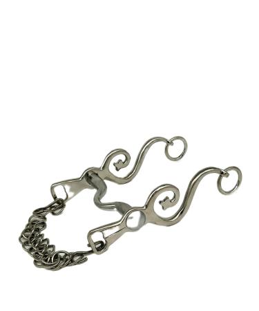 Kandare Spanish Baroque Portugi Show 12.5 14.5 15.5 16.5 gold or silver colors Tysons including chin chain (13.5 silver colors) 13.5 silver colors