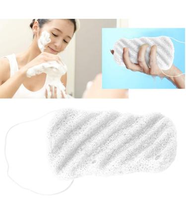 Body Konjac Wash Long Wave Type Big Size Face Flutter Natural Facial Body Care Sponges Dry 01#