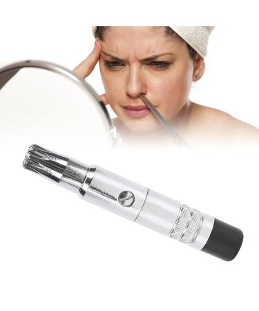 Manual Nose Hair Trimmer Trimming Stainless Steel 360 Degree Cleaning Manual Nasal Clipper for Men Women