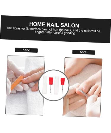 FOYTOKI for sanding head manicure wisking tool electric acrilic nails kit ceramics tools nail drill bits replacement nail drill heads pedicure drill bit nail drills nail care tools suite - Buy Online on SooperMarket.com