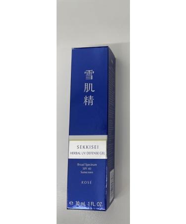 SEKKISEI Herbal UV Defense Gel SPF 40 - Broad Spectrum Sunscreen for Face 1oz - International Shipping Available - Buy Online on SooperMarket.com