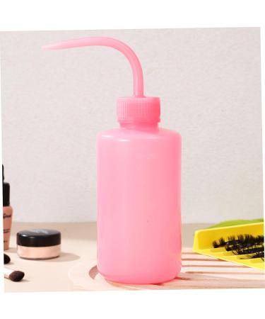Safety Wash Bottle Set - 2pcs 250ml Eyelash & Dreadlock Cleaning Bottles | Pink Squeeze Water Bottle for Hair & Lab Use - Buy Online on SooperMarket.com