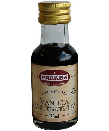 Preema | Vanilla Flavouring Essence 12X28ml X 12 Trays (144 Bottles) | Prefect For Baking | Halal | Premium Quality - Buy Online on SooperMarket.com