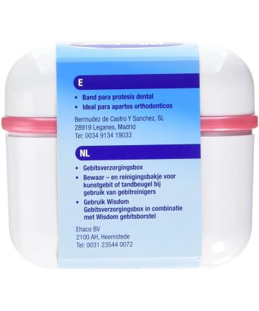 Wisdom Denture Bath with Rinsing Basket - Convenient Denture Cleaning Solution - Buy Online on SooperMarket.com