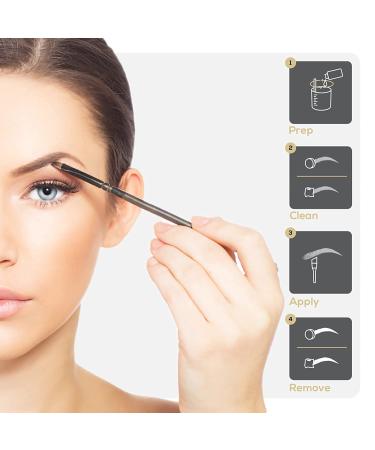 Parallel Products Eyebrow Henna Mini-Kit - Dark Brown Brow Tinting and Coloring - Buy Online on SooperMarket.com