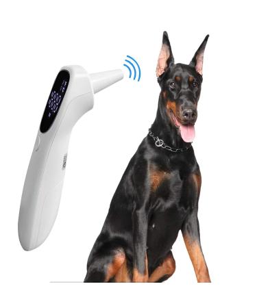 Dog Thermometer Non Contact Ear Thermometer For Dogs and Vet Thermometer Fast measure pet's temperature in 1 second 12 month warranty