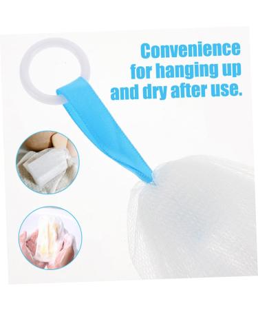 Baluue 12 Pcs Foaming Net Soap Pouch Facial Exfoliating Meshes Bag Face Foam Nets Bag Soap Net or 21x14x0.2cmx3pcs Assorted Colorx3pcs - Buy Online on SooperMarket.com