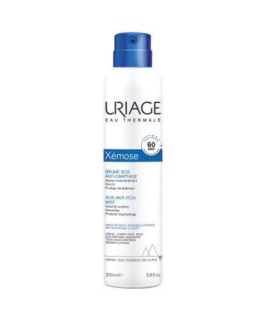 Uriage X mose SOS Anti-Itch Mist 200ml - Dry Skin Prone to Atopy - Soothes In Less Than 60 Seconds ! Instant Itch Relief & Long Lasting Hydration - With Shea Butter & Illipe Oil - Quick Application