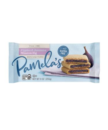Pamela's Products Gluten Free Figgies & Jammies Cookies, Mission Fig, 9 Ounce (Pack of 6) Mission Fig 9 Ounce (Pack of 6)