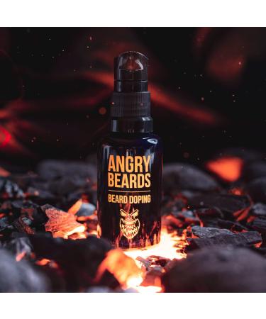 Angry Beard's Beard Growth Serum for Men | Natural Formula for Faster & Fuller Beard Growth - 30 ml - Buy Online on SooperMarket.com