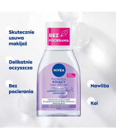 NIVEA Nourishing Micelar Fluid for Sensitive and Sensitive Skin 100 ml - Buy Online on SooperMarket.com
