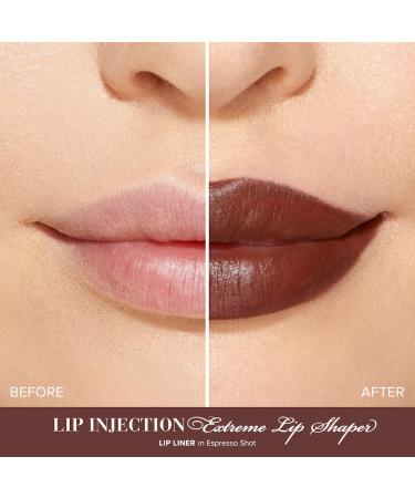 Too Faced Lip Injection Extreme Lip Shaper - Plumping Lip Liner in Espresso Shot (0.01 oz) | International Shipping Available - Buy Online on SooperMarket.com