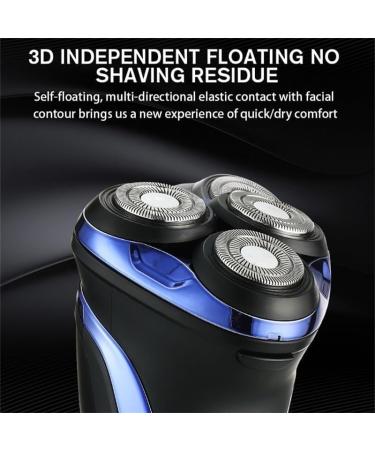 GeRRiT Electric Shavers for Men - Waterproof Rotary 3D Floating Razor & Beard Trimmer | Rechargeable Professional Shaving - Buy Online on SooperMarket.com