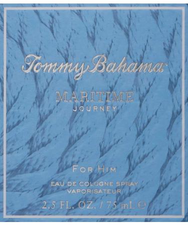 Tommy Bahama Maritime Journey Eau de Cologne for Men 2.5 Fl Oz (Pack of 1) - Buy Online on SooperMarket.com