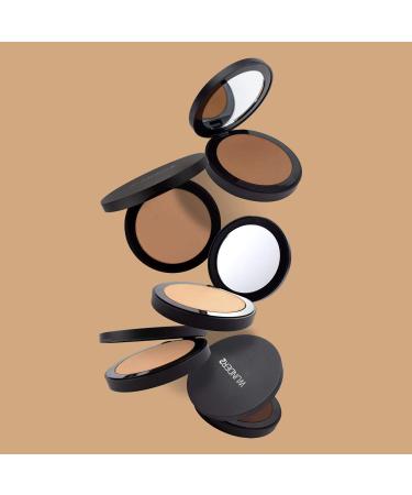 WUNDERBROW GO BEYOND Foundation Pressed Powder - Natural Cream Finish (Light Medium) - Buy Online on SooperMarket.com