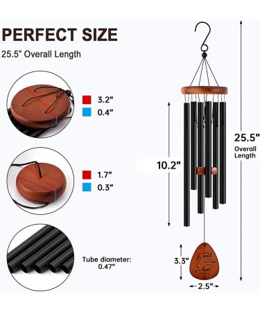 Pet Memorial Wind Chime | Sympathy Wind Chimes for Loss of Dog - In Memory of Dog Gifts (25.5 Inch) - Buy Online on SooperMarket.com