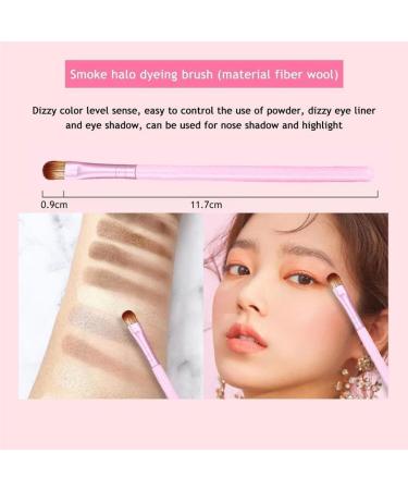 FIOERDTUIE 7 Pieces/Set Woman Girl Makeup Brush with Handle Powder Make Up Cosmetic Brushes Eye Shadow Soft Tool for Professional - Buy Online on SooperMarket.com