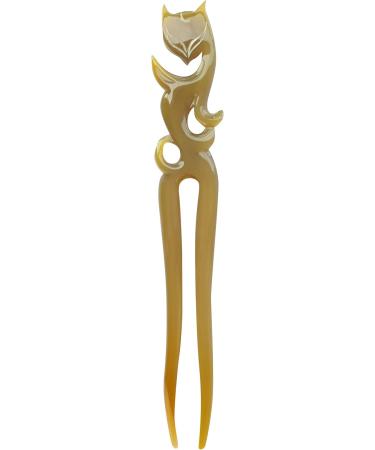 Marycrafts Fox Buffalo Horn Hair Fork Hair Stick Hair Pin Hair Accessories - Buy Online on SooperMarket.com