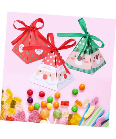 HOMSFOU 30pcs Box Party Favor Boxes Christmas Cookie Bags Christmas Container Christmas Treat Boxes Christmas Goodies Boxes Holiday Cardboard Boxes Xmas Gift Boxes Candy Packing Boxes - Buy Online on SooperMarket.com
