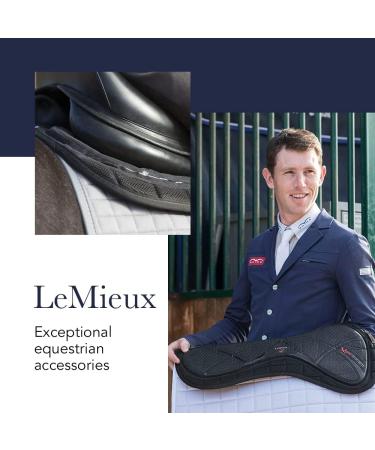 LeMieux Wither Free Half Saddle Pad - Black, Large - Equestrian Riding Equipment - Buy Online on SooperMarket.com