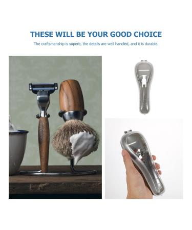 Box Razor Storage Hard Shell Case - Travel & Shower Storage for Electric Razors - Gray - Buy Online on SooperMarket.com