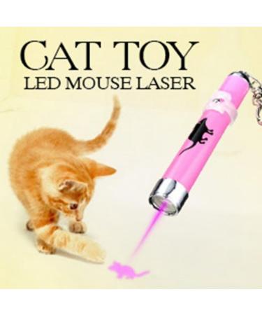 Ofanyia Teasing Light Projecting Infrared Pen Cat Toy with Mouse Image - Buy Online on SooperMarket.com