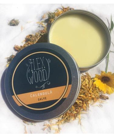 Calendula Salve - Natural Balm for Rashes, Itching, Eczema & Dry Skin - Handcrafted in UK - 100ml - Buy Online on SooperMarket.com