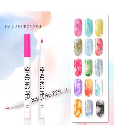 5 Pcs Fine Tip Nail | Smudge for Nail Nail Art Pens in 15 Vibrant Colors | Fine Tip Nail Art for Nail Painting Nail Graffiti Nail Art Supplies 15Pcs No UV LED Needed Kot-au - Buy Online on SooperMarket.com