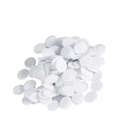 100pcs New Cn Filter Round Filte Pador Blackhead Rval Beauty Hine Cotton Filterscotton Filters Padsfilters Padsfiltering Cottonfiltering Cotton Pads (20mm)