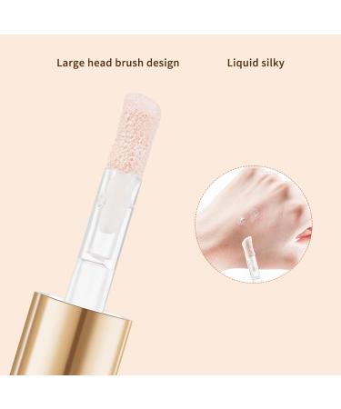 Highlighter Stick with Brush | Long-lasting Creamy Liquid Highlighter for Cheeks - 8ml (1 Pack) - Buy Online on SooperMarket.com
