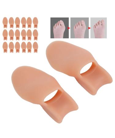 10pcs Orthopedic Bunion Splint Corrector Toe Separators - Skin Color - Buy Online on SooperMarket.com