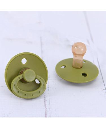 Botiniv Baby Beißring Schnuller - 10 PCs Calming Pacifier for Newborns | Portable Design for Breastfed Babies - Ideal for Ages 6 Months to 3 Years - Green - Buy Online on SooperMarket.com