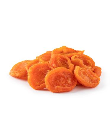 NUTS U.S. - California Sun Dried Fancy Apricots  Juicy and Tangy Flavor  No Sugar or Color Added  Gluten Free and NON-GMO  Apricots In Resealable Bags (2 LBS)