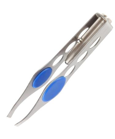 Trenton Gifts Stainless Steel Tweezers with LED Light - Set of 3 for Precision Hair Removal - Buy Online on SooperMarket.com