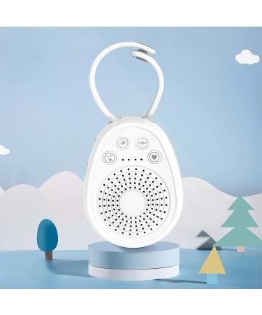 Portable White Noise Machine 1000mAh Liion Battery White Noise Sleep Sound Machine Builtin ABS 20 Home Sound Sources for Baby - Buy Online on SooperMarket.com