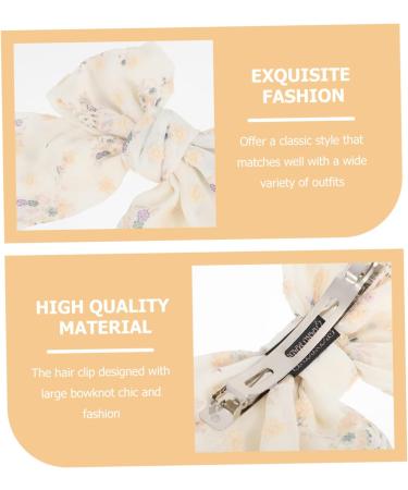 FOMIYES 1 Set Hair Accessories Bands Scrunchies Satin Scrunchies Elastics Bands Ponytail Scrunchies Bow Knotted Satin Hair Tie Bowknot Hair Clip Girl Alligator Clip The Flowers Mesh - Buy Online on SooperMarket.com