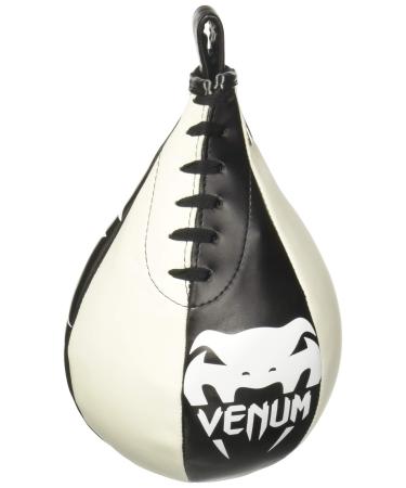 Venum Skintex Leather Speed Bag Medium Black/Ice